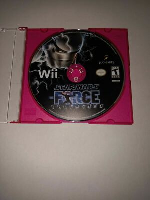  Star Wars: The Force Unleashed 2 (Nintendo Wii, 2010) Disc only 
