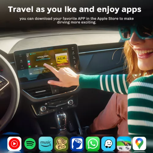 Adaptador inalámbrico inalámbrico Carplay y Android automático Smart CarPlay Ai Box para Netflix - Imagen 3 de 10