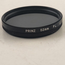 Prinz Polarizing Lens Filter 52mm Glass PL Camera Photography Japan Vintage
