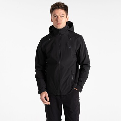 Herren Dare 2B Switch Out II Wasserdichte Jacke Schwarz Walking & Wandern