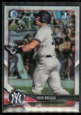 2018 Bowman Draft Chrome 1st Josh Breaux Base Refractor #BDC-57