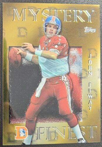 1997 TOPPS MYSTERY FINEST JOHN ELWAY GOLD SP INSERT FOOTBALL CARD #M10 NM+ *YCC* - Picture 1 of 14