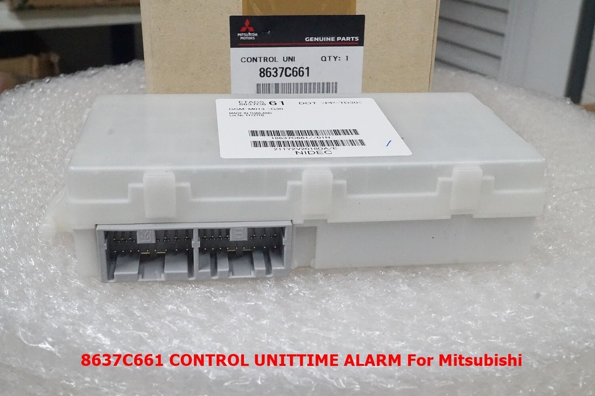 8637C661 Control Unittime Alarm For Mitsubishi Triton2021 | eBay