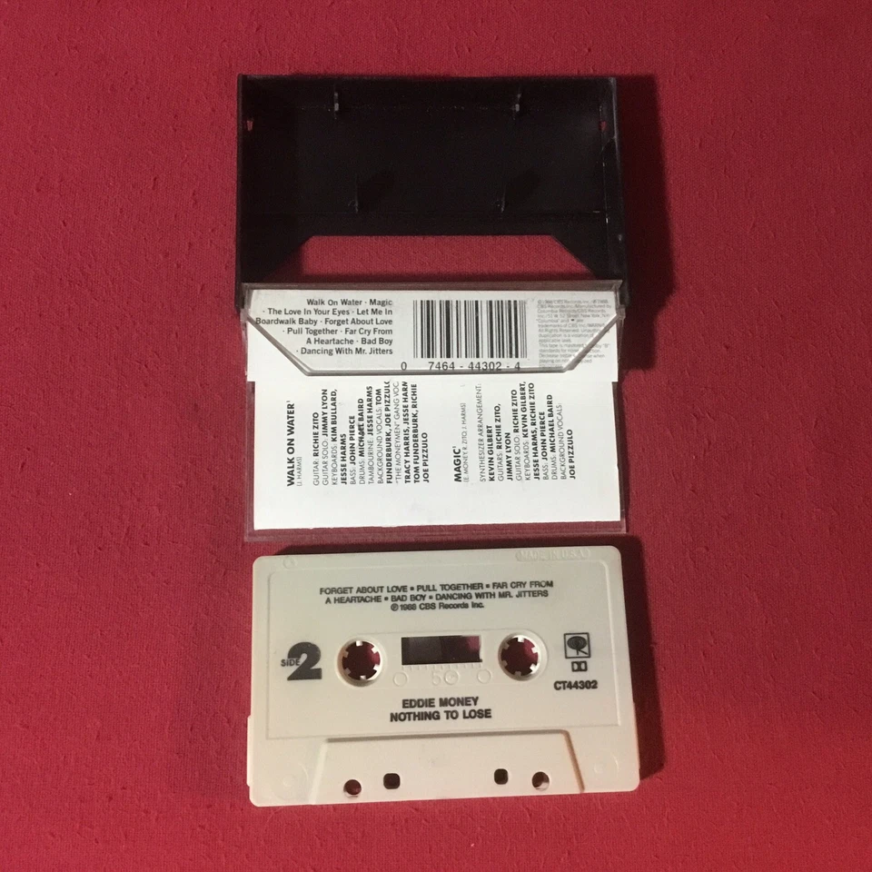 Eddie Money – Nothing To Lose  *1988:Cassette (EX) Columbia – OCT 44302 - Image 2 of 3