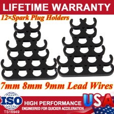 12spark Plug Holders 7mm 8mm 9mm Ignition Lead Wire Separators Dividers Clip-in