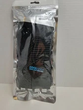 Andake Running Socks Coolmax for Women and Men - Black - XL 