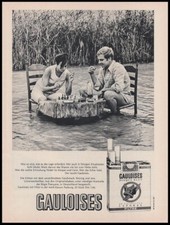 Gauloises Cigarettes - Reklame Werbeanzeige Original-Werbung 1968 (2)