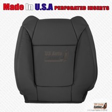 2001-2003 For Acura Cl Type-s Leather Perf. Front Driver Top Seat Cover Black
