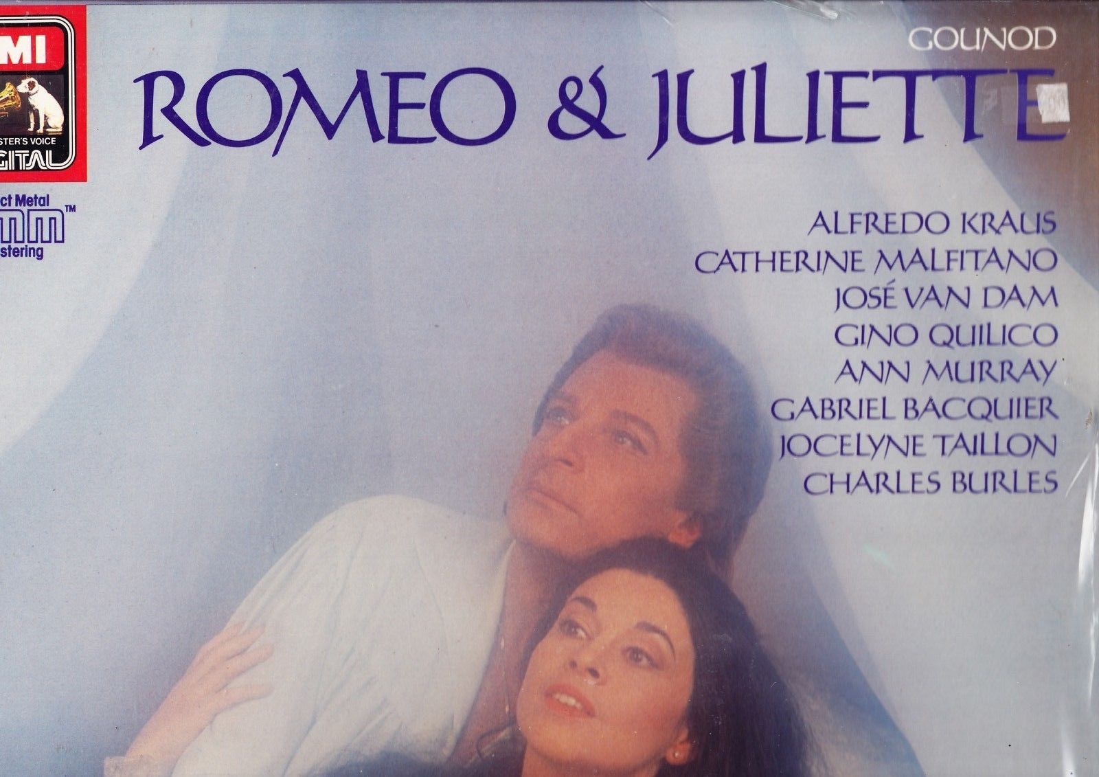 EMI DIGITAL DMM SEALED GOUNOD ROMEO & JULIETTE ALFREDO KRAUS 3LP