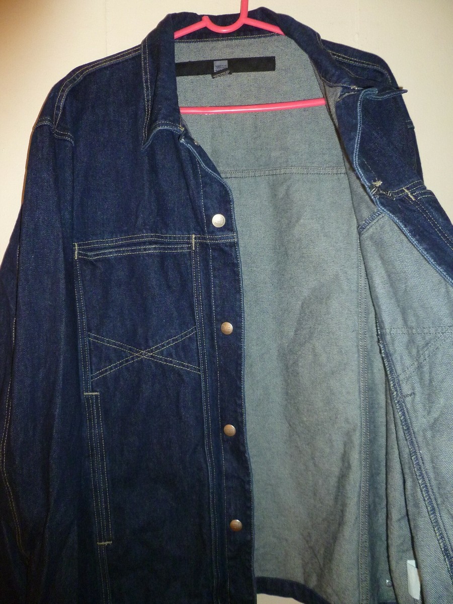 Vintage 90s Marithe Francois Girbaud Blue Denim Jean Jacket, Size