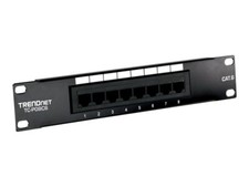 TRENDnet TC-P08C6, 8-Port Cat. 6 Unshielded Patch Panel