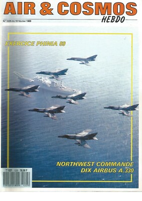 AIR & COSMOS Nr. 1225 MD-11 / LET L-610 / FS-X / PHINIA 89 / SABCA / TRAIT. SURFEN.