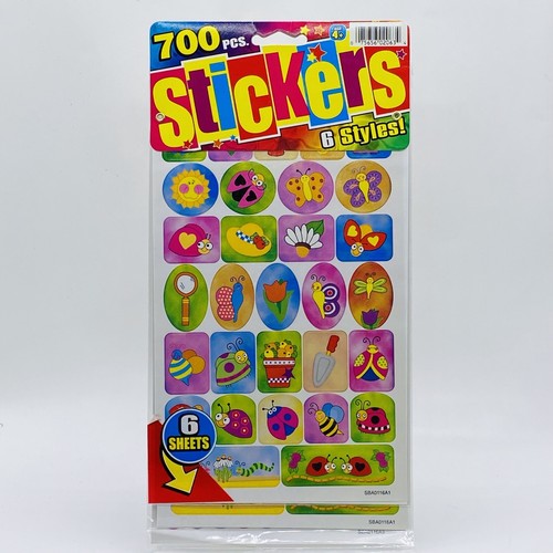 Jaru Insect Ja-Ru 700 Stickers New Insects Bugs Butterflies Ladybugs Bees | eBay