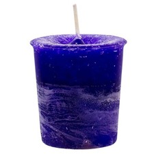 Third Eye Chakra Votive Candle by Crystal Journey - NEW Reiki Charged Scented