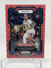 2024 Monopoly Prizm WNBA CHARISMA OSBORNE Chance Disco RC Rookie #17/25 Mercury