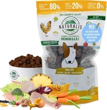 Naturalis 500g Trockenbarf Hund 80% Huhn getr...