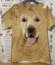 NWT Big Face GOLDEN The Mountain GOLDEN RETRIEVER Women's TEE Size XL, 2XL NWT