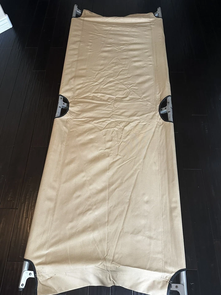 Cuna de camping Ozark Trail tamaño doble 6 pies x 2 pies tostada/beige con bolsa de transporte Foto 3 de 4