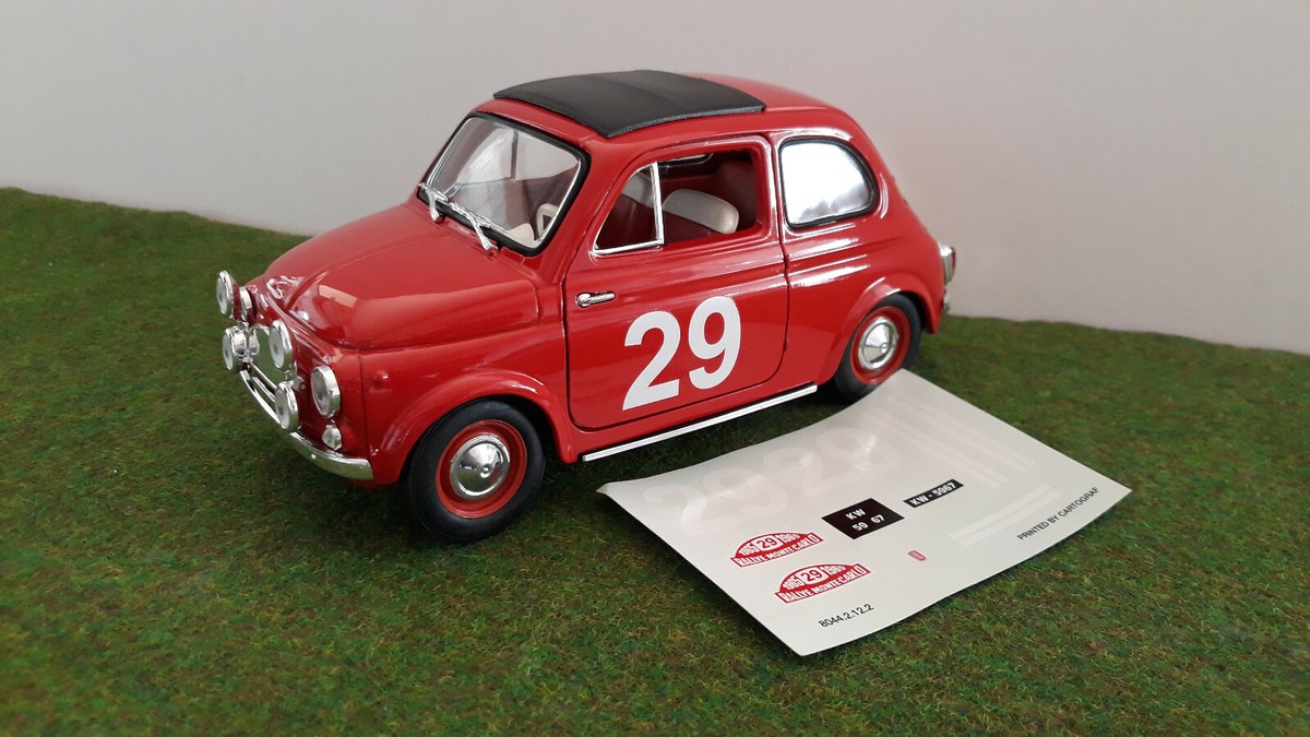 未開封　Solido　1/16スケール　FIAT500　モンテカルローラリー 未開封 Solido 1/16スケール FIAT500 モンテカルローラリー 未