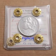 MONETE DA 1 LIRA  DAL 1948 AL 1959 DA BB A FDC  PERIZIATE