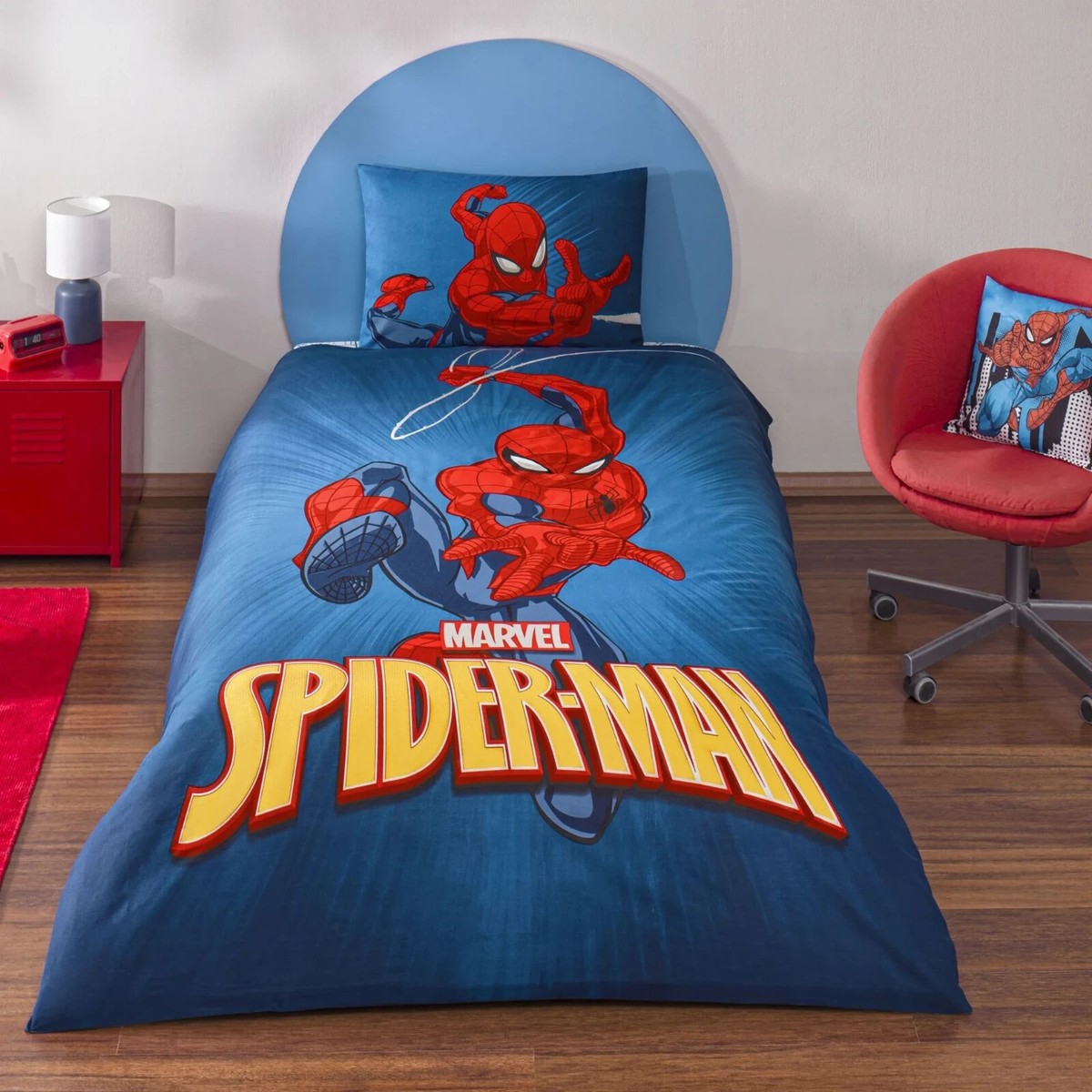 Official Marvel Spider-Man Single Bedding Cover Set – Tac Licensed