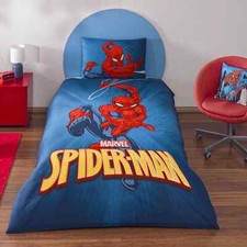Official Marvel Spider-Man Single Bedding Cover Set   Tac Licensed   100 Cotton