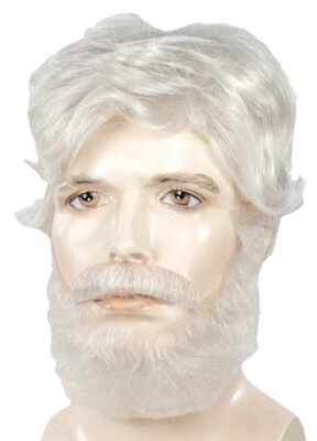 King Lear Set White 60 - Lacey Wigs