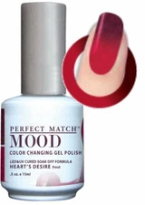 LeChat Perfect Match Mood Changing Gel Polish 0.5 Oz - Heart’s Desire MPMG38