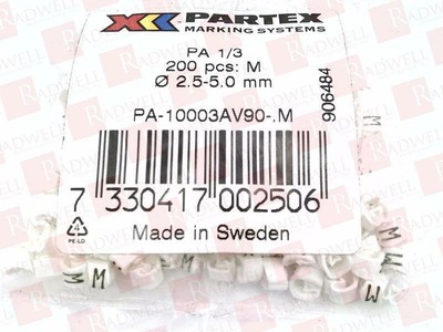 PARTEX PA-10003AV90-M / PA10003AV90M (NEW IN BOX)