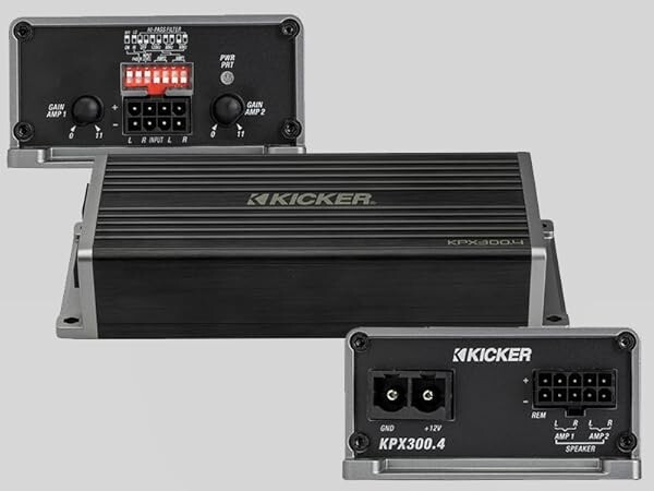 Bundle Plug & Play 300 Watt Kicker Amp for Yamaha RMAX & RMAX4 SSV