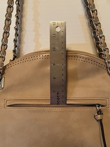 Jessica Simpson Tan Punched Mandala Flower Bag, 1 Owner, GREAT bag - 第 5/21 張圖片