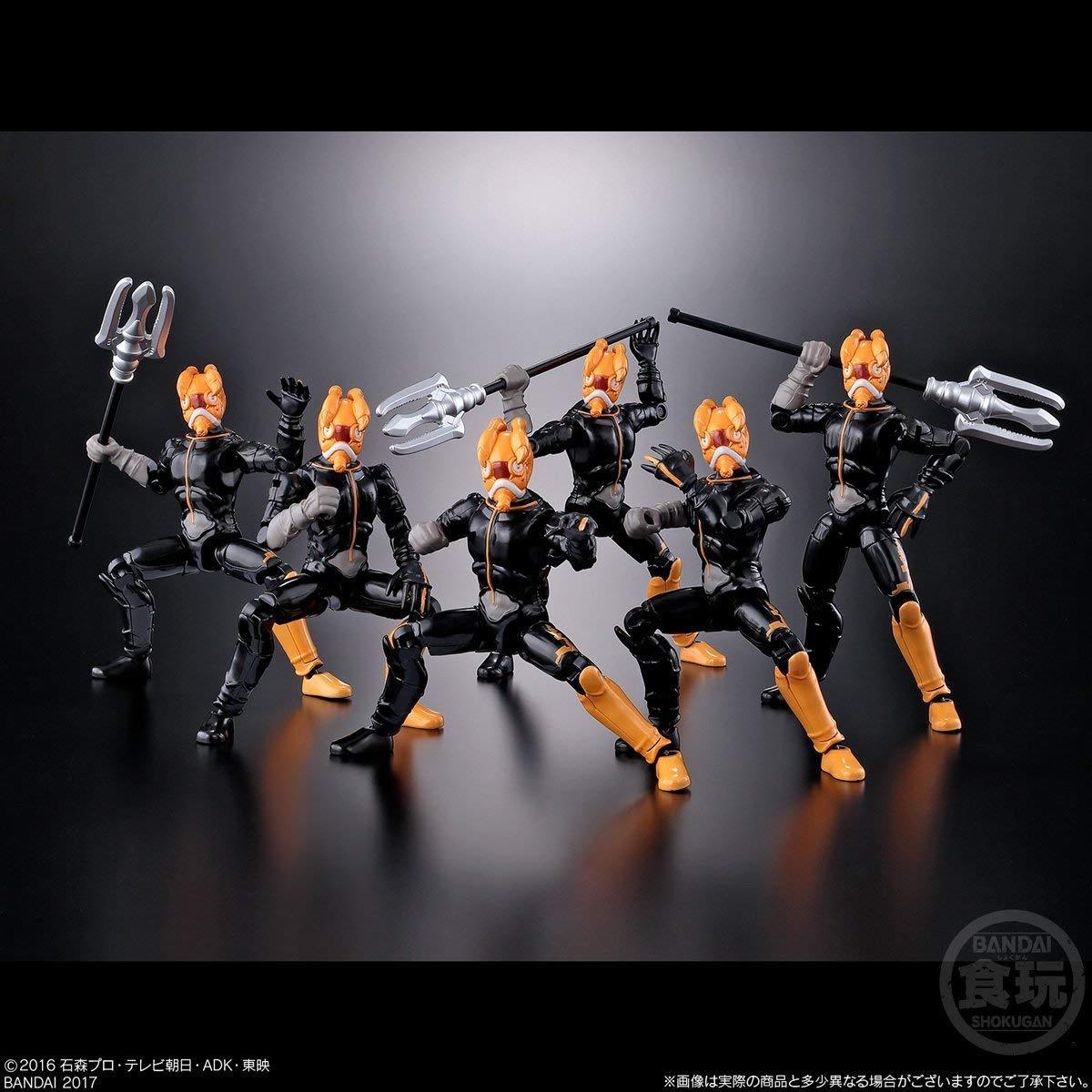 Premium Bandai So-Do Kamen Rider Ex-Aid Bugster virus 6 body set