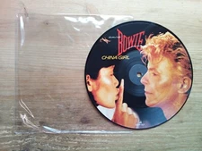 David Bowie China Girl / Shake It EX 7" PICTURE DISC Vinyl Record EAP157 (2)