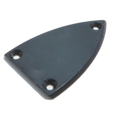 Heel shape Truss rod cover Plate in black finish inc screws
