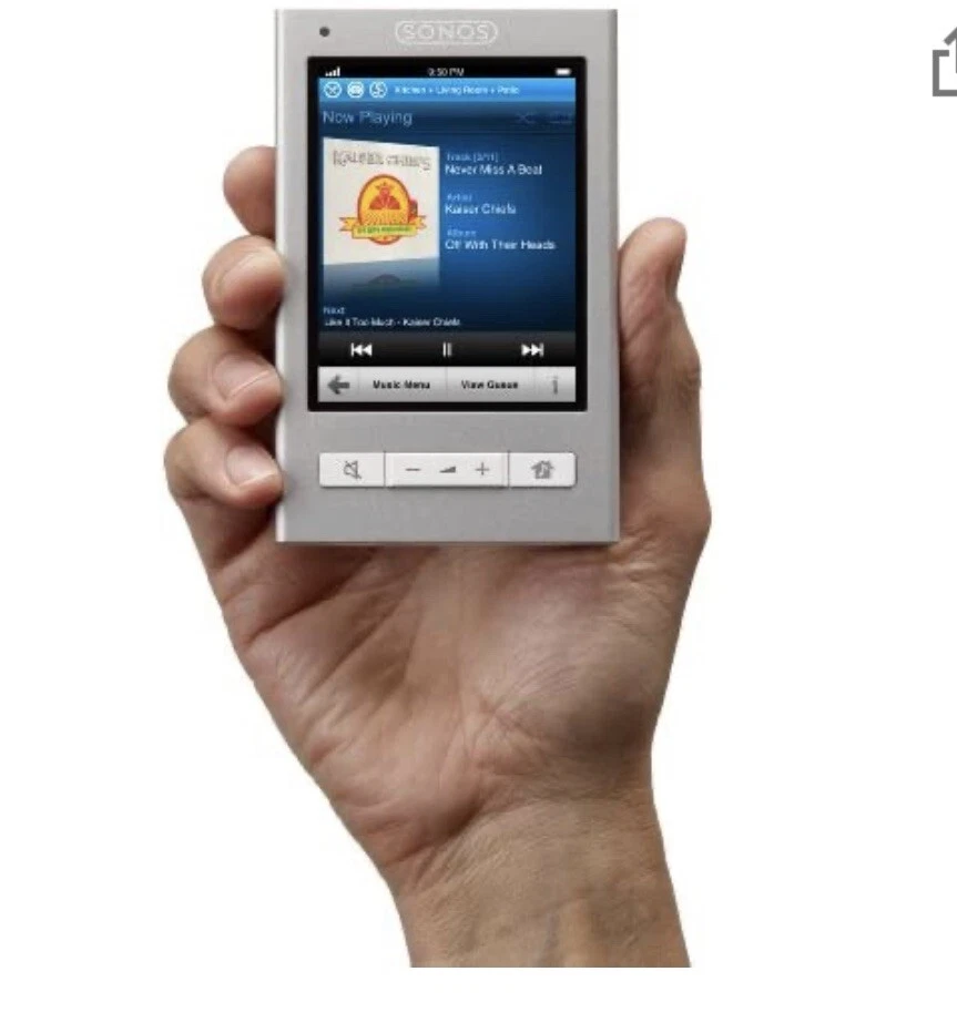 Juego de mando a distancia SONOS CR200 pantalla táctil con base de carga Foto 2 de 4