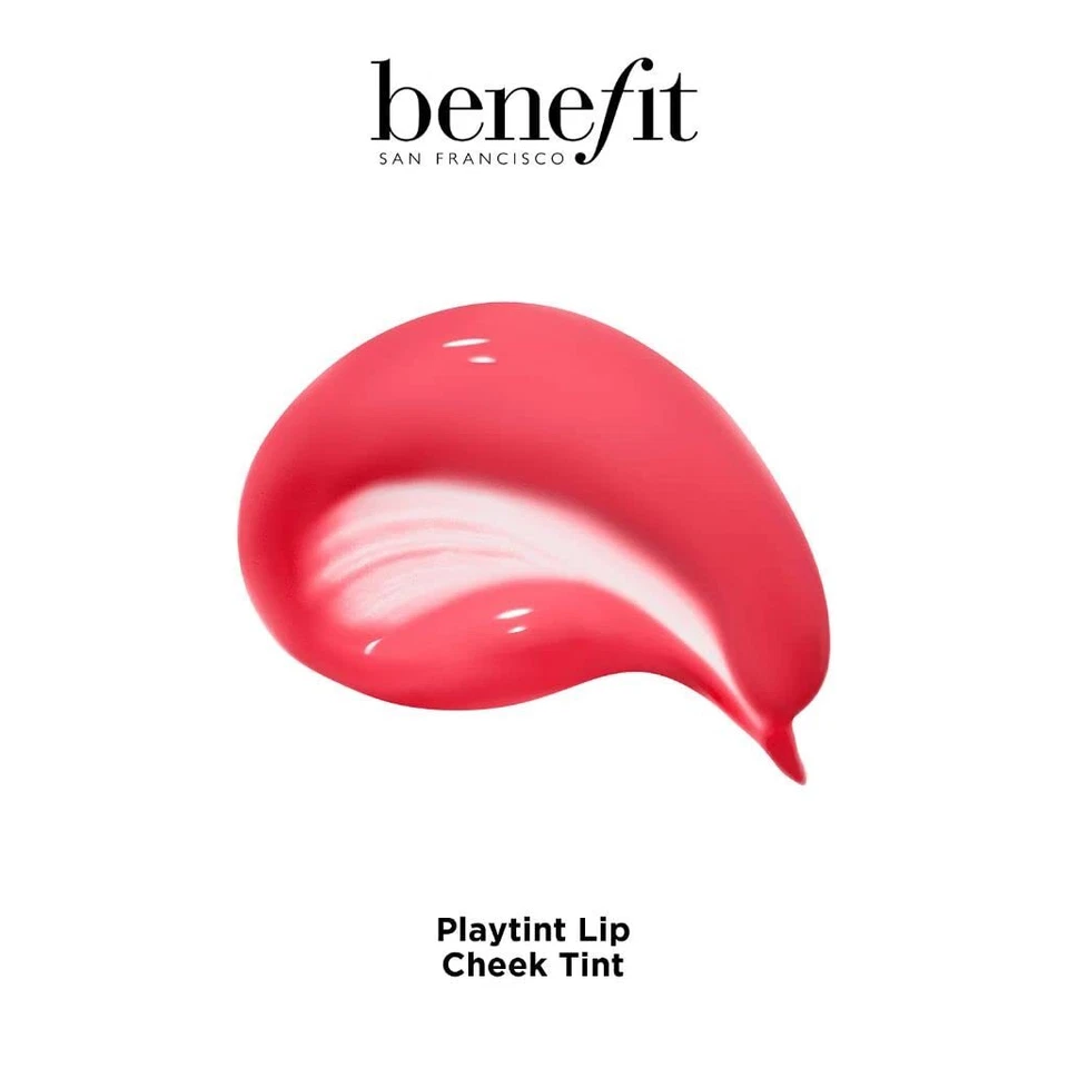 Color de labios limonada rosa Playtint 0,2 fl oz mejillas y labios a prueba de manchas Foto 3 de 4