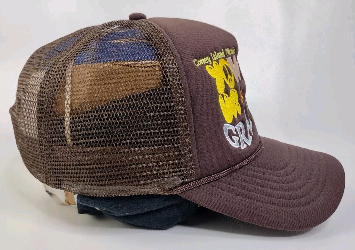 Coney Island Picnic Wish Granted Adult One Size Brown Mesh 