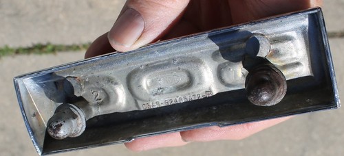 1963 Ford Galaxie 500 Gas / Fuel Door Lid Emblem Trim OEM - Bild 12 von 14