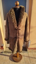 GIACCA/GIACCONE DONNA ORIGINAL  SHEARLING MONTONE GUARANTEED ESPANOL TAGLIA 46