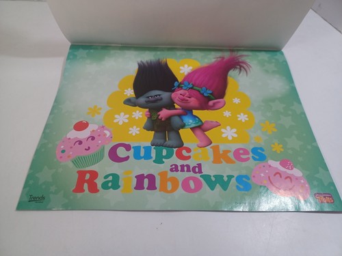 2016 Dreamworks Trolls POSTER Book of 12 Colorful Posters, 8.5" x 11", Trolls - Picture 7 of 10