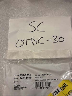 Genuine GM ACDelco OE 251-2031 / 94011792 Engine Oil Cooler Line Seal