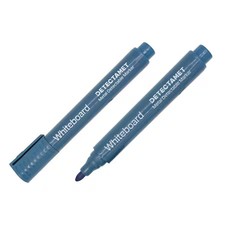 Detectamet Detectable Dry Erase Marker Set,Round Barrel,PK10 145-A06-P01-A07