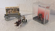 1:87 Preiser , Noch, Faller (?) Konvolut , Jäger, Ackerpflug, Werbewagen