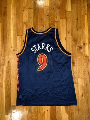 JOHN STARKS Golden State Warriors Champion Bolt Jersey 48 NBA