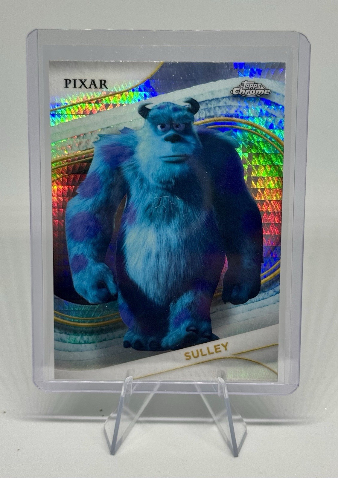 SULLEY /25 Autograph／Topps Chrome Disney 2025 Topps Chrome Disney Sulley John Goodman Red Refractor Auto 5