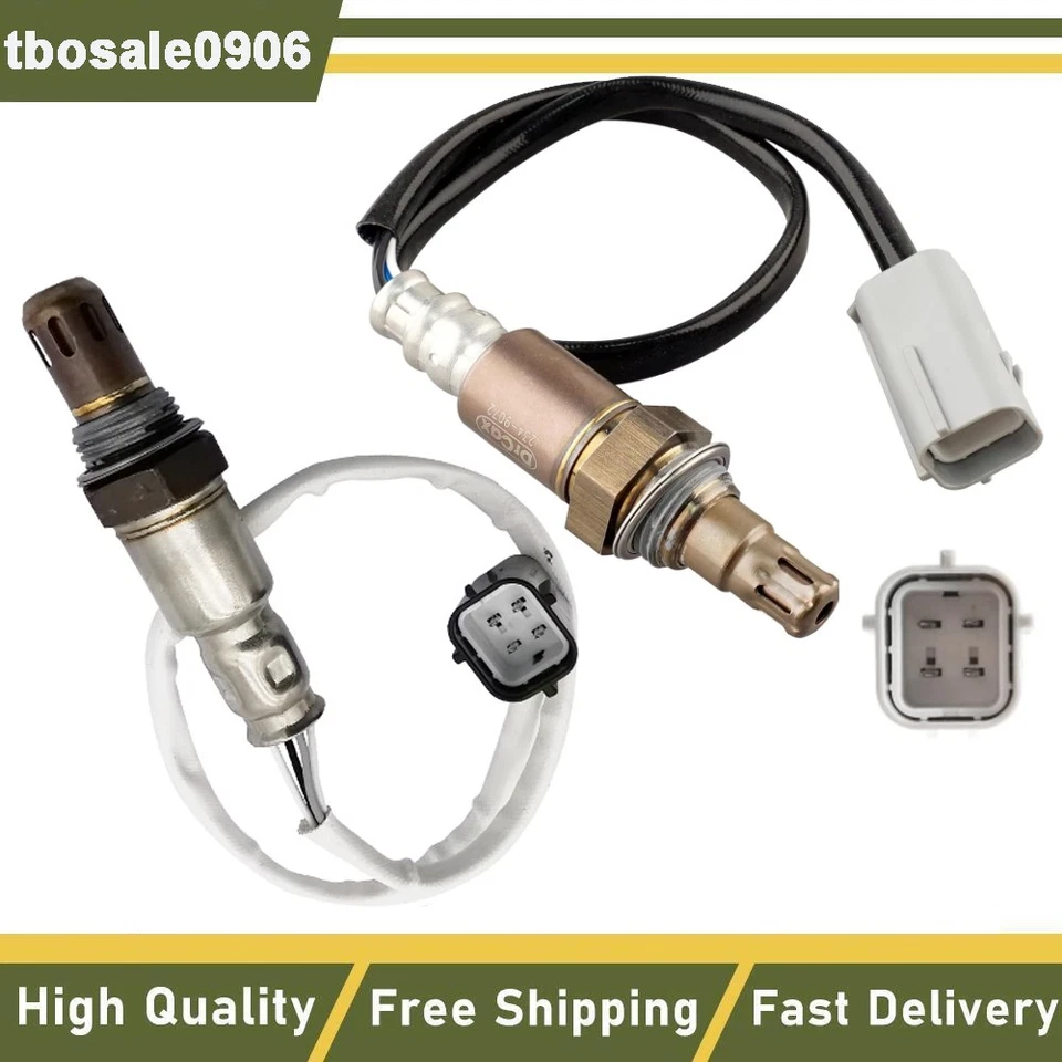 2 piezas aguas arriba + aguas abajo para Nissan Rogue 2,5 L L4 2008 2009 2010 excelente Calif. Foto 2 de 4