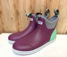 Xtratuf Ankle Deck Boots Women's SIZE 10 Waterproof Rubber Boots XWAB-501 Z 
