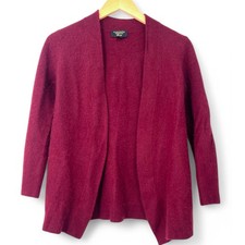 Charter Club M 100 Luxury Cashmere Open Front Knit Cardigan Sweater