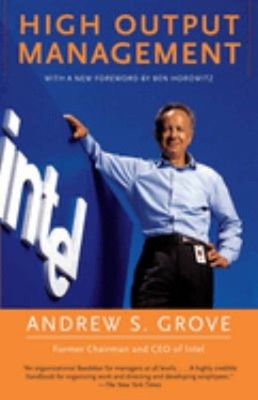 High Output Management Paperback Andrew S. Grove