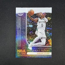 2024-25 Panini Winter Hoops - Damian Lillard #1 Frequent Flyers Holo Parallel NM